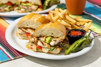 Grilled Torta Sandwhich